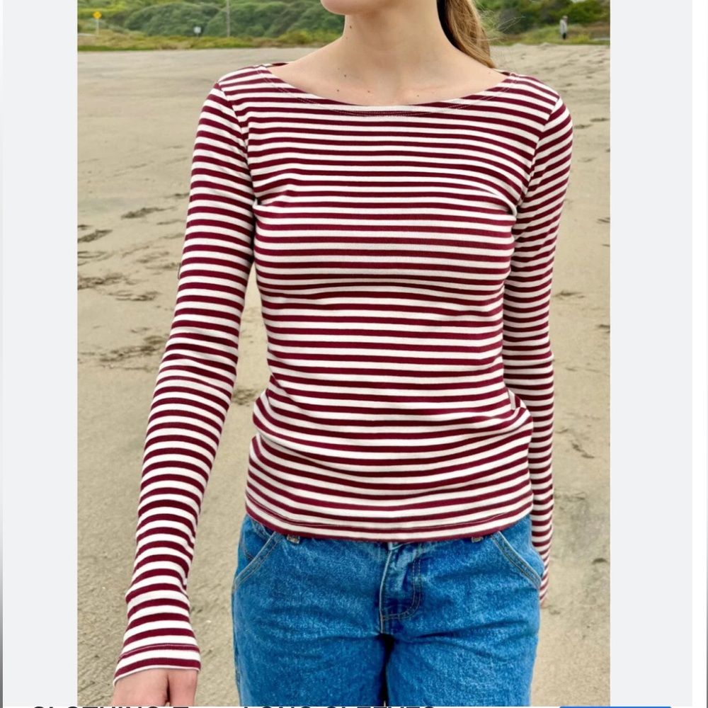 Brandy Melville Catalina Striped Top